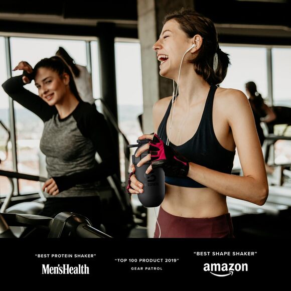 NWT SHAKESPHERE 24oz Protein Shaker Bottle BPA-Free, Leak Proof, Matte Black - Picture 7 of 7